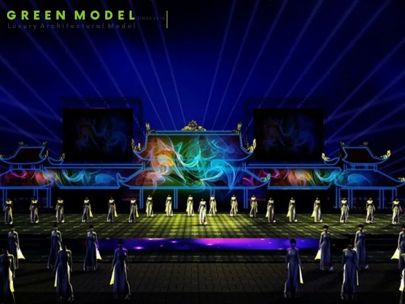 Đánh giá không gian trình chiếu dựa trên kích thước, bề mặt và điều kiện ánh sáng