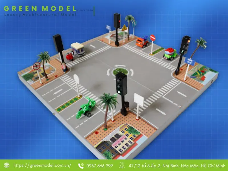 Sa bàn giao thông giúp đánh giá hiệu quả các phương án 