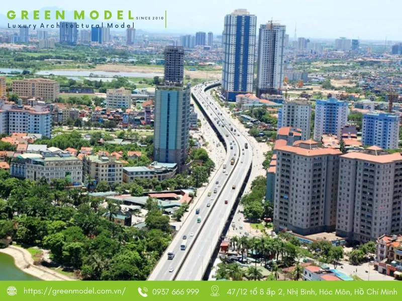 Sa bàn mô hình được ứng dụng trong quy hoạch đô thị và phát triển hạ tầng 