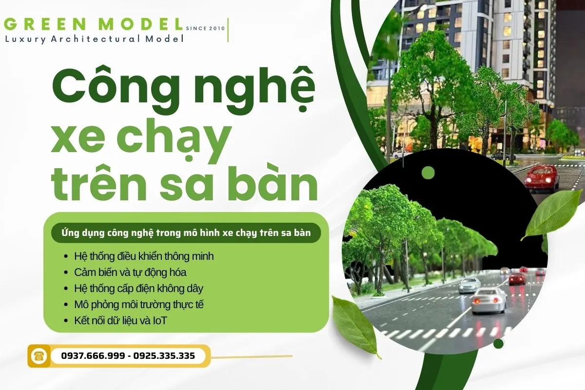 Công Nghệ Xe Chạy Trên Mô Hình Sa Bàn
